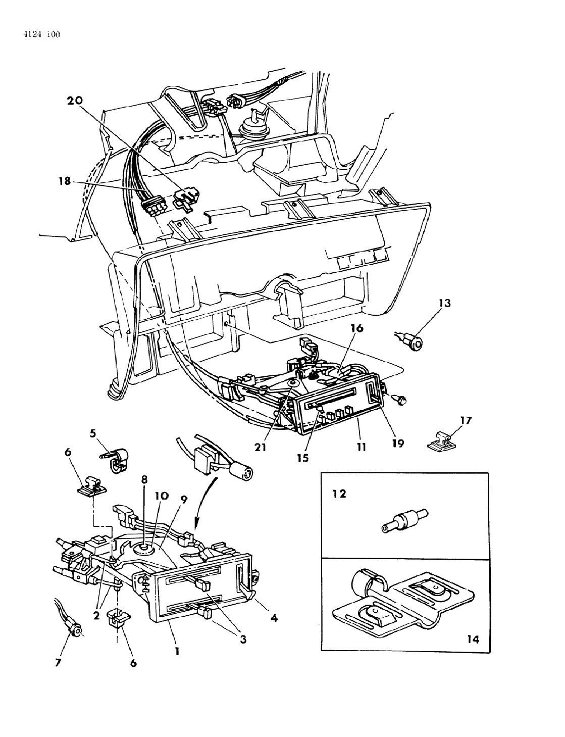 1984 Dodge Charger Controls, Heater Mopar Parts Giant