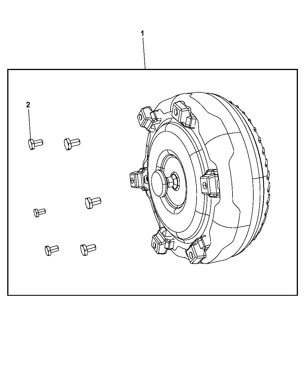 2008 Dodge Ram 5500 Torque Converter Mopar Parts Giant