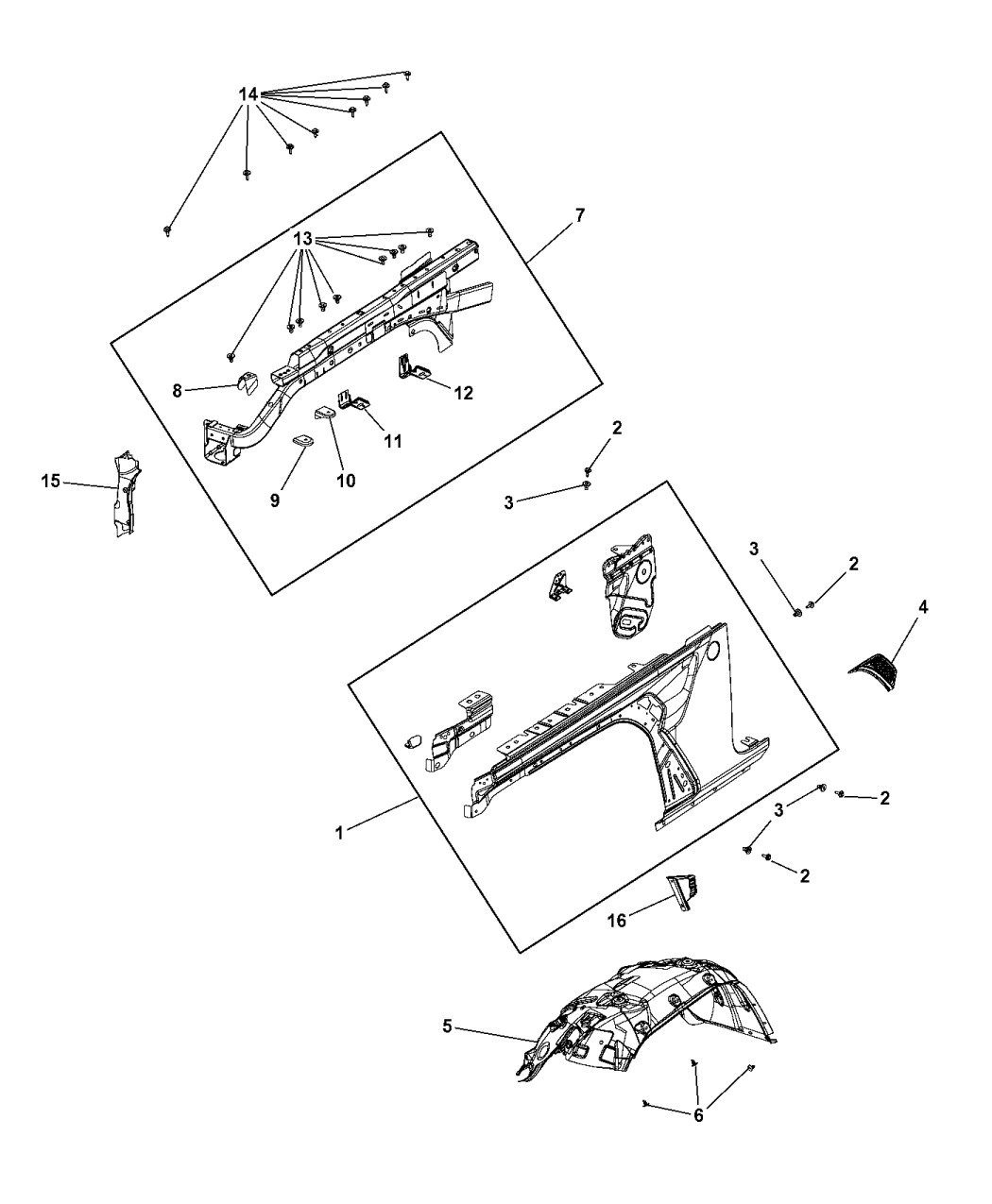 2020 Jeep Gladiator Front Fender Mopar Parts Giant