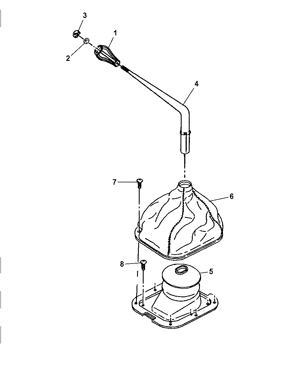 1997 Dodge Ram 2500 Gear Shift Controls Mopar Parts Giant