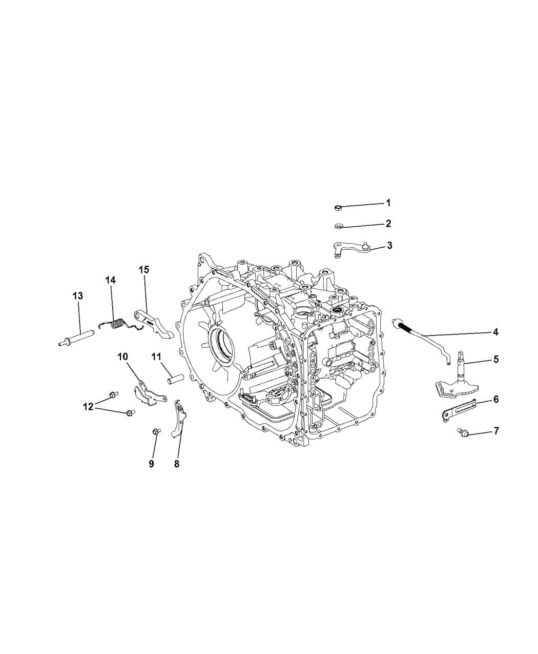 2014 Jeep Compass Parking Sprag & Related Parts