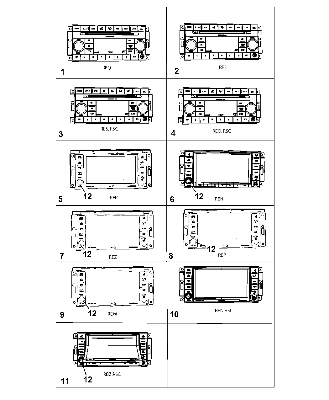 2010 Dodge Challenger Radio - Mopar Parts Giant