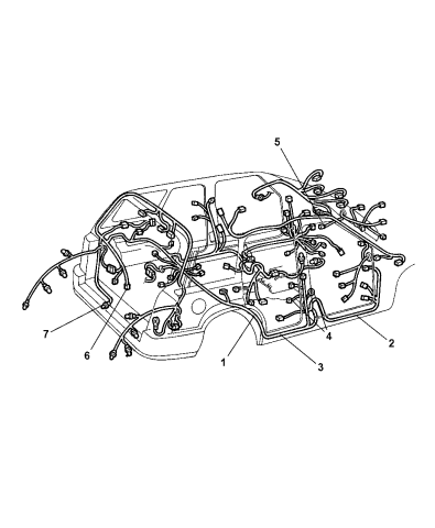 Wiring - Body & Accessories - 2002 Jeep Grand Cherokee