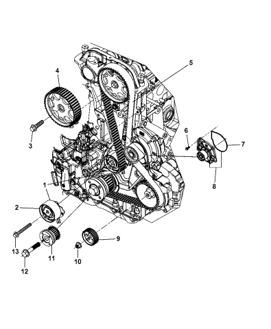 Timing System - 2013 Jeep Wrangler