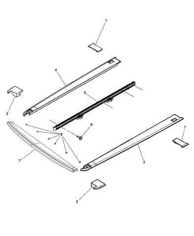 aa Genuine Mopar Spoiler Tailgate aa Genuine Mopar Spoiler Tailgate