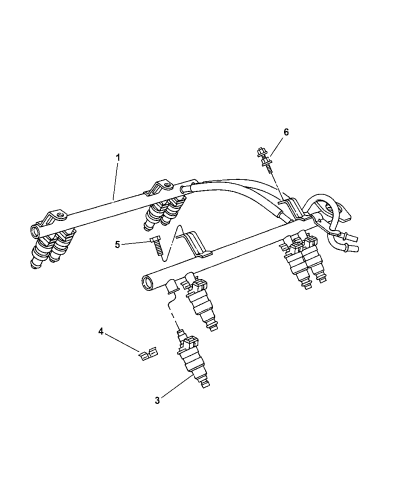 Fuel Injection System - 1998 Jeep Wrangler