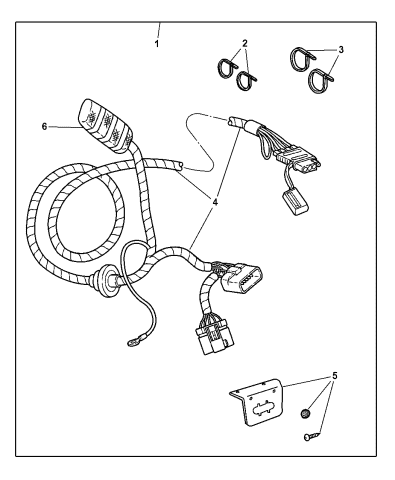 Jeep Liberty Wiring Harness Trailer from www.moparpartsgiant.com