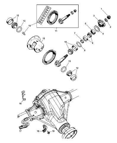 Differential - 2007 Jeep Wrangler