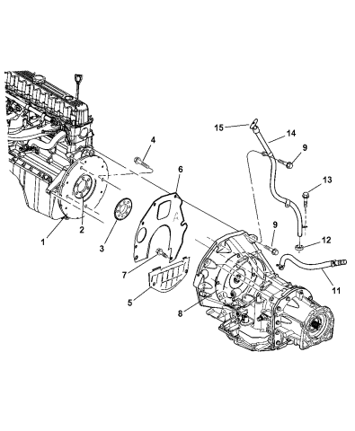 Mounting - Transmission - 2003 Jeep Wrangler