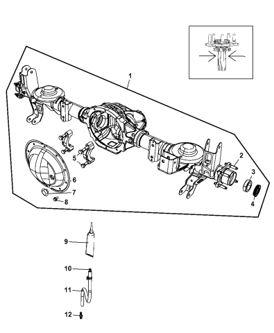 dodge nitro rear differential