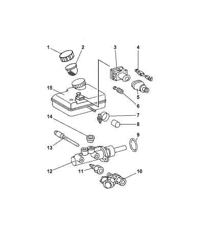 Master Cylinder - 2006 Dodge Sprinter 2500
