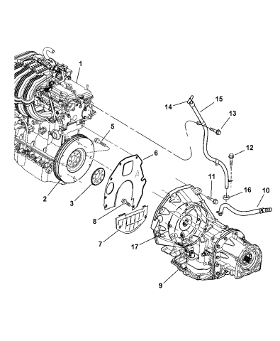 Mounting - Transmission - 2003 Jeep Wrangler