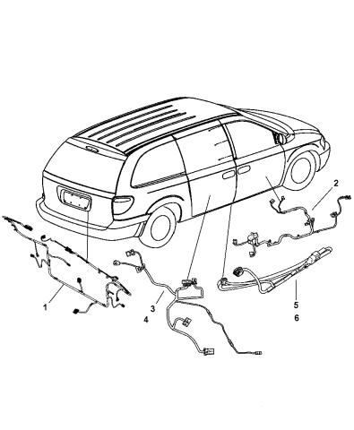Wiring Doors Liftgate 2005 Dodge Grand Caravan