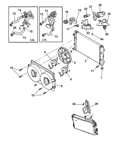 52079799aa Genuine Mopar Cap Radiator