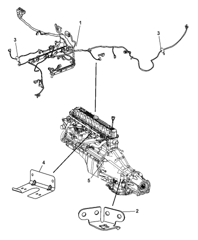 Wiring - Engine - 2006 Jeep Wrangler