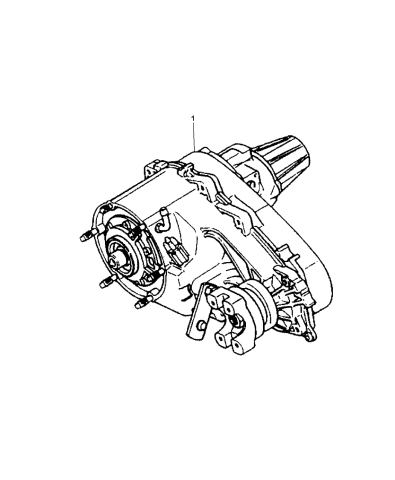 Transfer Case - 2000 Jeep Grand Cherokee