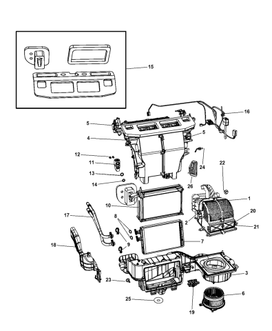 68029737AB - Genuine Mopar HOUSING-AIR INLET