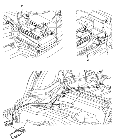 Battery Wiring 2005 Dodge Magnum