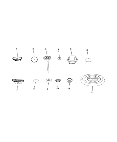 6930aa Genuine Mopar Cover Kit Trailer Tow