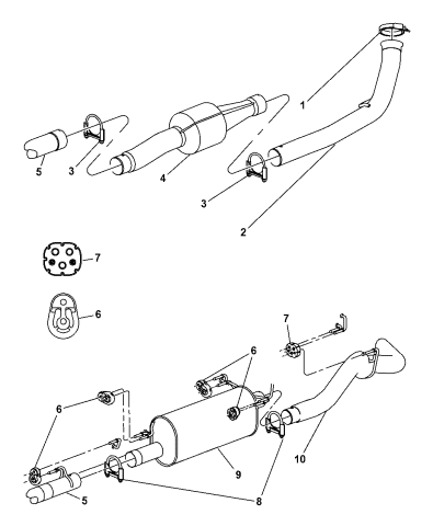 2004 dodge ram 1500 exhaust system