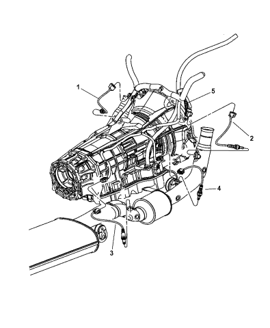 Mopar 56028998AB - Sensor De Oxígeno