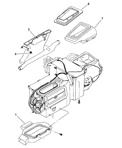 1997 jeep tj heater control