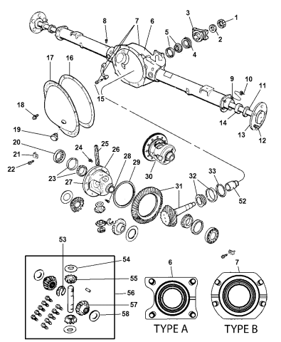 6036659aa Genuine Mopar Stud Hub