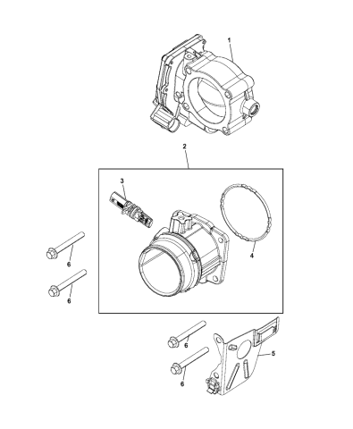 Throttle Body - 2014 Jeep Grand Cherokee