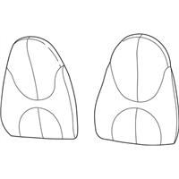 Mopar ZY641DVAA COVER-SEAT BACK
