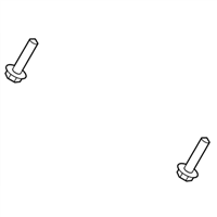 Mopar 6101946 SCREW-TAPPING HEXAGON HEAD