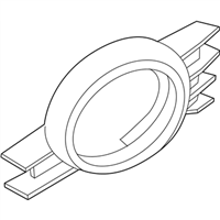 Mopar 68072153AB BEZEL-ADAPTIVE CRUISE CONTROL