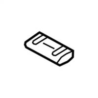 Mopar 68349875AA BEZEL-SEAT BELT