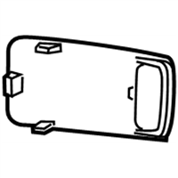 Mopar 1YT66DX9AA COVER-PADDLE SWITCH