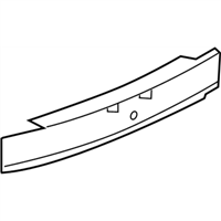 Mopar 5116362AA ABSORBER-FRONT BUMPER FASCIA