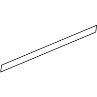 Mopar 1DH74AXRAB MOLDING-REAR DOOR