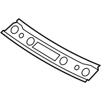 Mopar 5116392AC HEADER-WINDSHIELD
