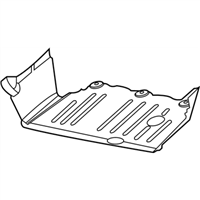 Mopar 5116372AC BELLY PAN-FRONT