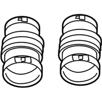 Mopar 5038053AB DUCT-CLEAN AIR