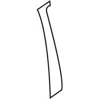 Mopar 5116386AA APPLIQUE-B PILLAR