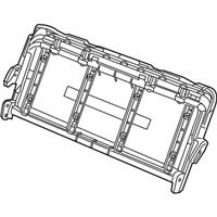 Mopar 68194203AA FRAME-REAR SEAT BACK