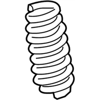 Mopar 5168358AB SPRING-FRONT COIL