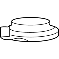 Mopar 4895422AA INSULATOR-FRONT SUSPENSION SPRING