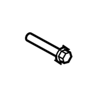 Mopar 6104242AA BOLT-HEXAGON FLANGE HEAD