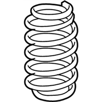 Mopar 5272777AG SPRING-REAR COIL