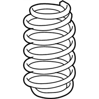 Mopar 5272777AF SPRING-REAR COIL