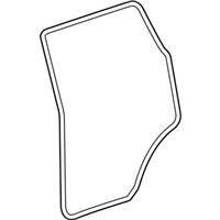 Mopar 5116400AF WEATHERSTRIP-REAR DOOR BODY MOUNTED