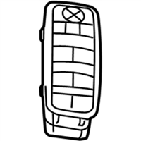 Genuine  Front Door Switch And Bezel Left Front Door 68298866AA