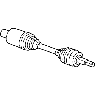 Mopar 68265763AA Axle Half Shaft Left