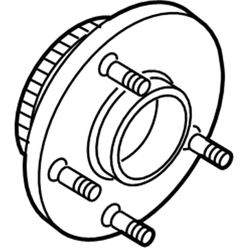 Mopar 52070323AG Brake Hub And Bearing