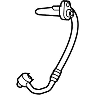 2011 Chrysler 200 A/C Hose - 68081099AB